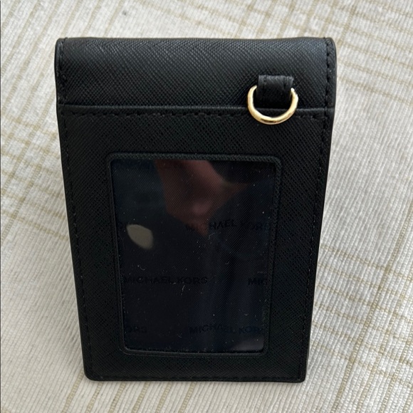 Michael Kors Black Wallet Lanyard - Picture 5 of 7
